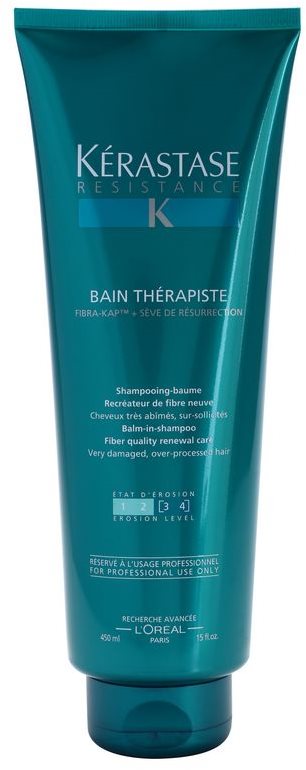 Kérastase Resistance Thérapiste Restoring Shampoo For Damaged, Chemically Treated Hair