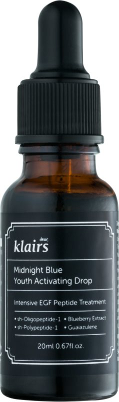 Klairs Midnight Blue aktivačné sérum na omladenie pleti