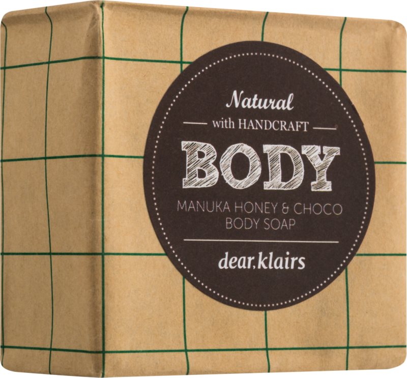 Klairs Manuka Honey & Choco tuhé mýdlo na tělo