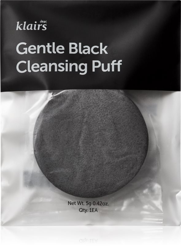 Klairs Gentle Black čistilna gobica za obraz
