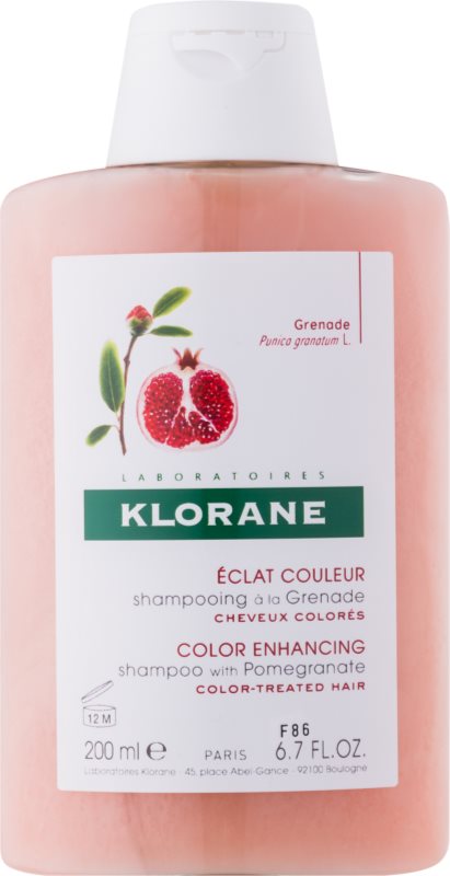 Klorane Granátové jablko šampon pro barvené vlasy