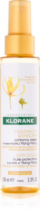 Klorane Ylang-Ylang ulei protector pentru par expus la soare