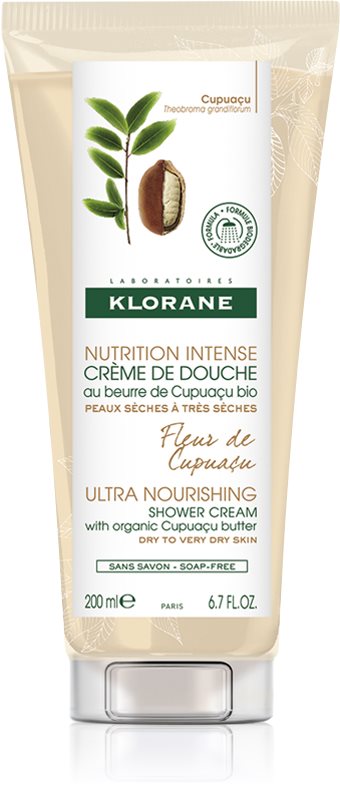 Klorane Cupuaçu Fleur de Cupuacu інтенсивно живильний крем для душу