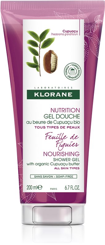 Klorane Cupuaçu Feuille de Figuier nährendes Duschgel