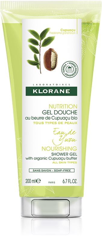 Klorane Cupuaçu Extrakt z yuzu intenzivně hydratační sprchový gel
