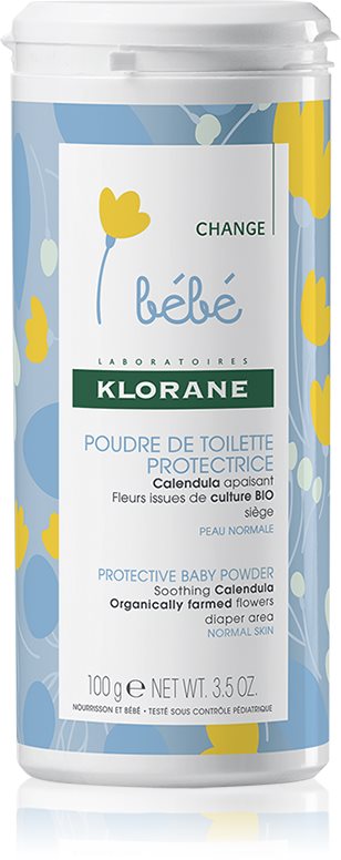 Klorane Bébé Calendula zaščitni otroški puder