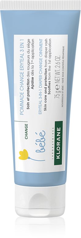 Klorane Bébé Calendula masť na prebaľovanie 3v1