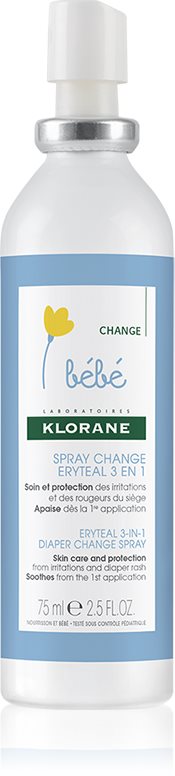 Klorane Bébé Calendula upokojujúci sprej na prebaľovanie