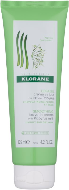 Klorane Papyrus Milk krem bez spłukiwania do wygładzenia i odżywienia niepodatnych włosów