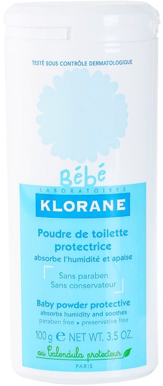 Klorane Bébé polvos para bebés sin parabenos