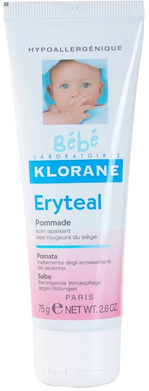 Klorane Bébé Erytéal unguent de protectie pentru funduletul copiilor