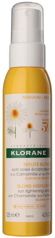 Klorane Chamomile грижа без изплакване за озаряване и подчертаване на русия цвят на косата