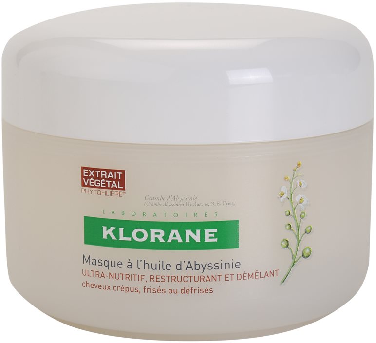 Klorane Crambe d'Abyssinie mascarilla fortalecedora para cabello ondulado