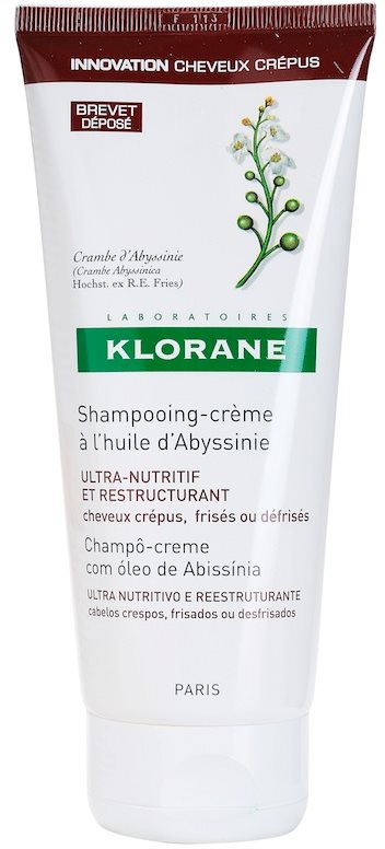 Klorane Crambe d'Abyssinie obnovující šampon pro vlnité vlasy