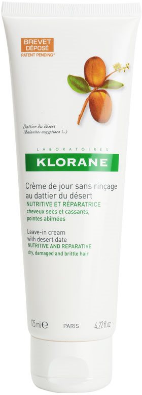 Klorane Desert Date kremasta nega brez izpiranja za lomljive in izčrpane lase