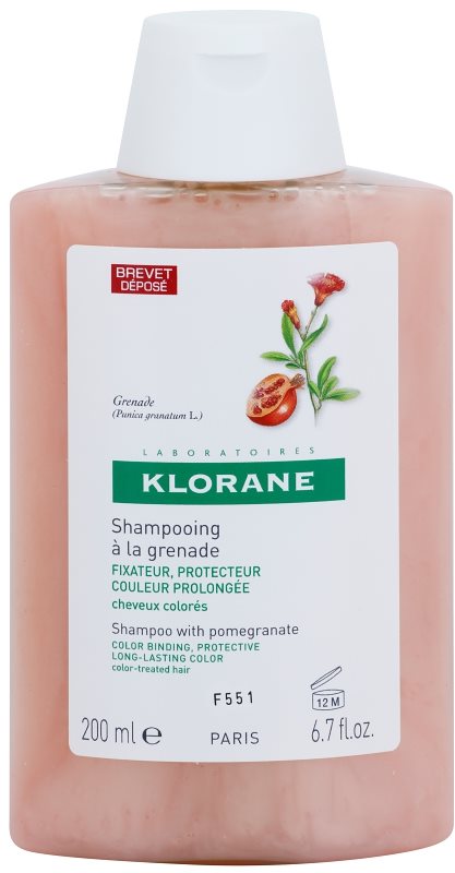 Klorane Pomegranate champô para cabelo pintado