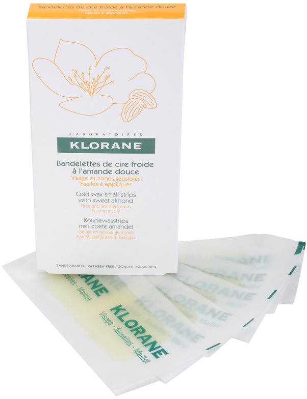 Klorane Hygiene et Soins du Corps depilacijski trakovi za obraz in občutljive predele