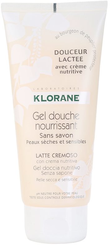 Klorane Hygiene et Soins du Corps Douceur Lactee поживний гель для душу