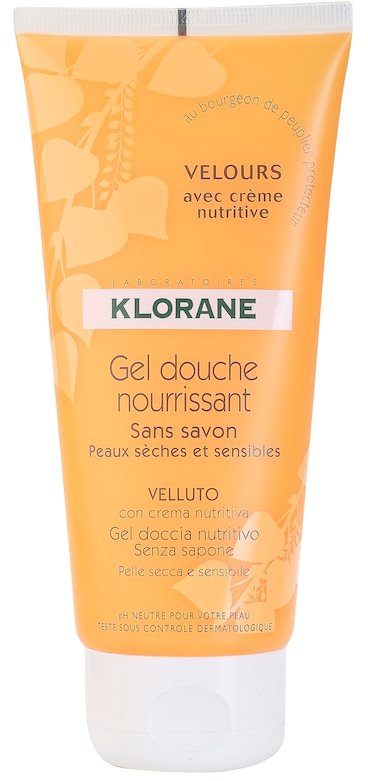 Klorane Hygiene et Soins du Corps Velours vyživující sprchový gel