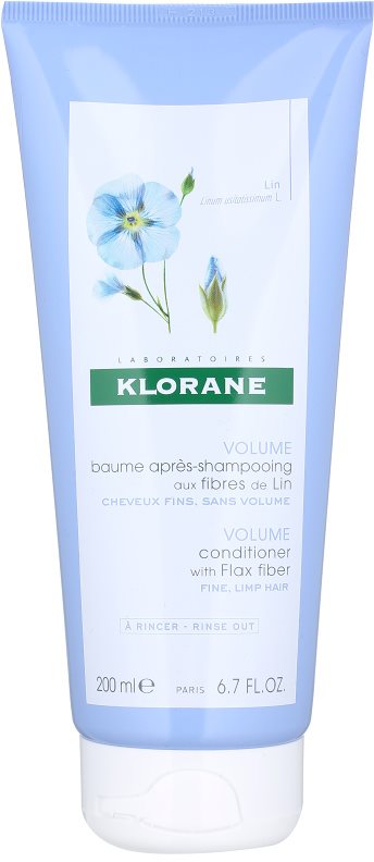 Klorane Flax Fiber balsam pentru par fin