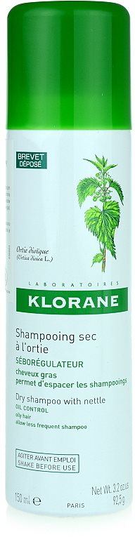 Klorane Nettle suchý šampon pro mastné vlasy