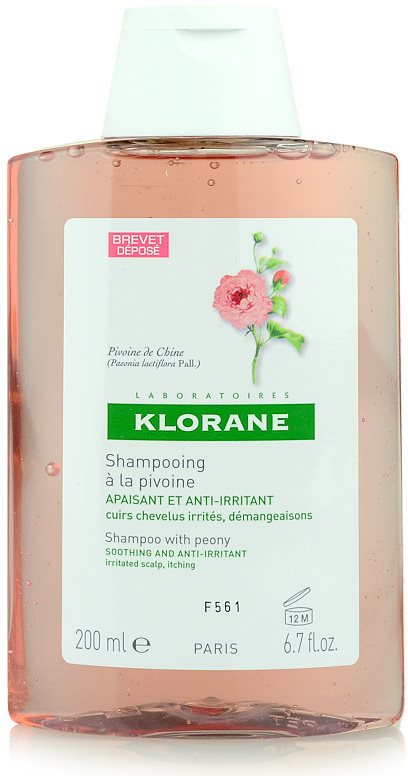 Klorane Peony nyugtató sampon érzékeny bőrre