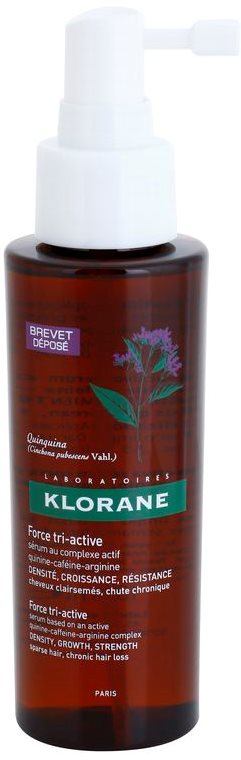Klorane Quinine serum proti kroničnemu izpadanju las s trojnim učinkom
