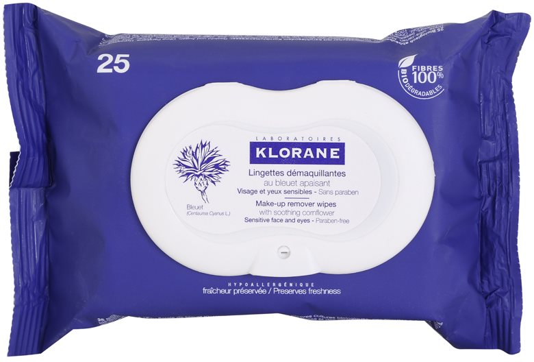 Klorane Chrpa odličovací ubrousky