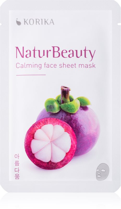 KORIKA NaturBeauty pomirjevalna tekstilna maska