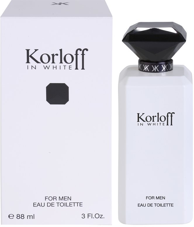 Korloff In White Eau de Toilette voor Mannen 88 ml