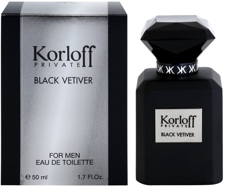 Korloff Korloff Private Black Vetiver toaletná voda unisex 50 ml