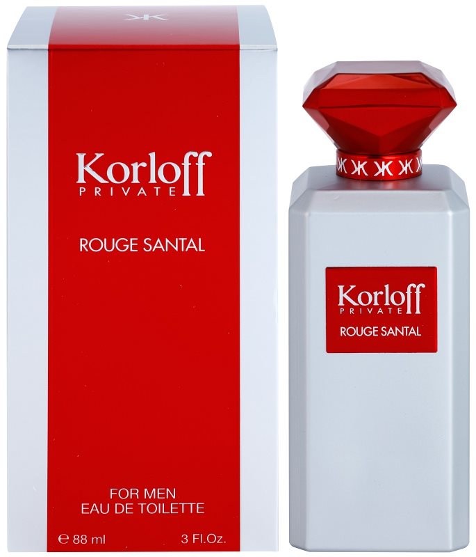 Korloff Private Rouge Santal Eau de Toilette unisex 88 ml