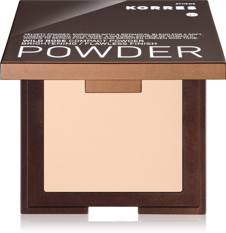 Korres Wild Rose Compact Powder with Brightening Effect