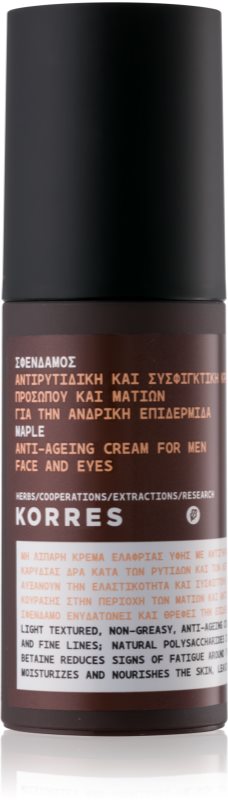 Korres Men Maple pleťový krém proti vráskám pro muže