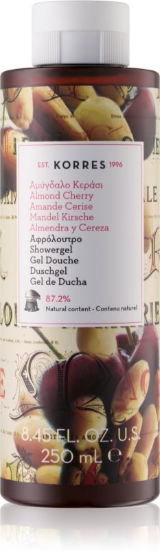 Korres Almond Cherry гель для душу