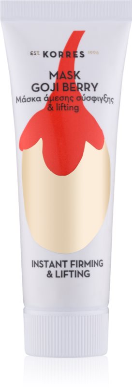 Korres Goji Berry masque liftant et fortifiant effet instantané