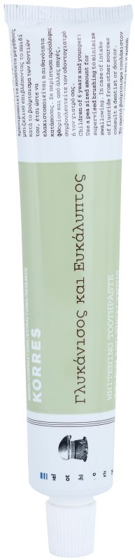 Korres Anisum and Eucalyptus dentifrice blanchissant