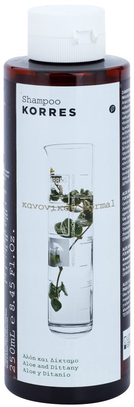 Korres Aloe & Dittany šampon za normalne lase