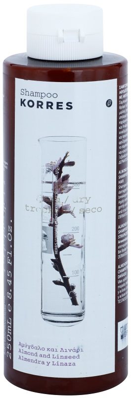 Korres Almond & Linseed szampon do włosów suchych i zniszczonych