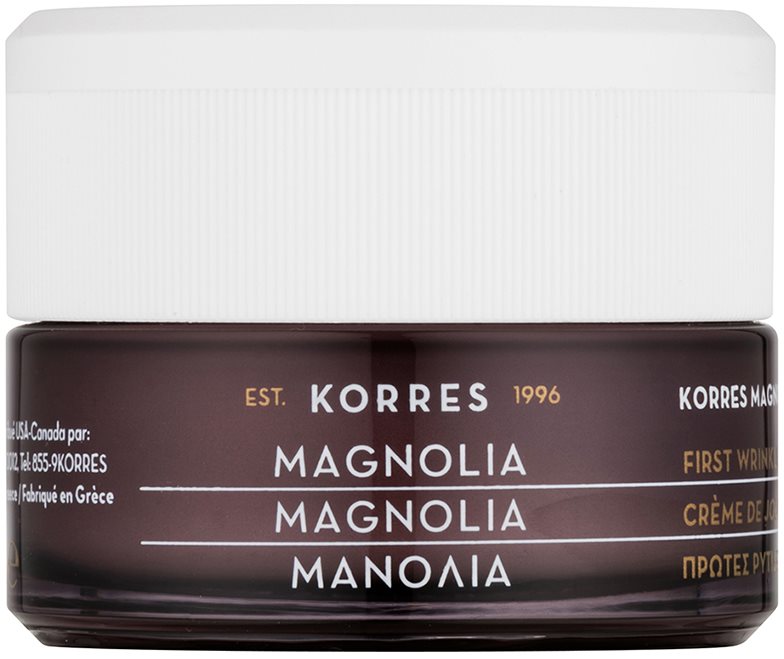 Korres Magnolia creme de dia para as primeiras rugas para todos os tipos de pele