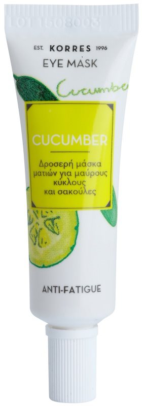 Korres Cucumber mascarilla para ojos antibolsas y antiojeras