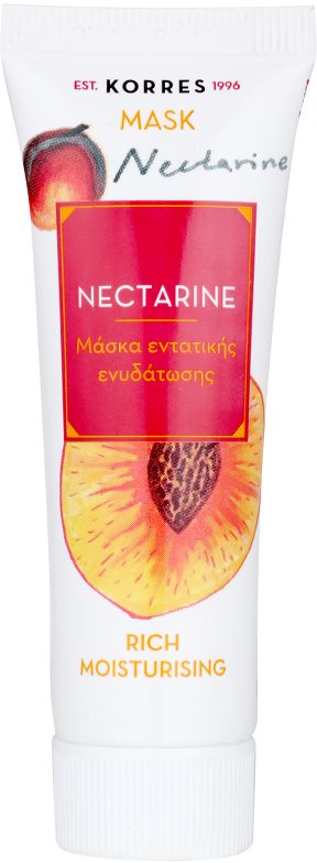 Korres Nectarine intensywna maska nawilżająca