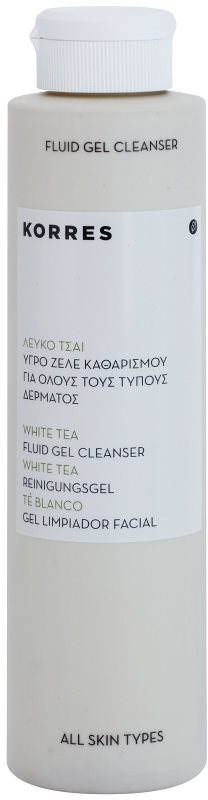 Korres Face White Tea hloubkově čisticí gel
