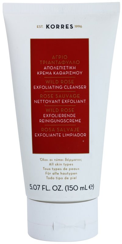 Korres Wild Rose Gentle Facial Scrub with Brightening Effect