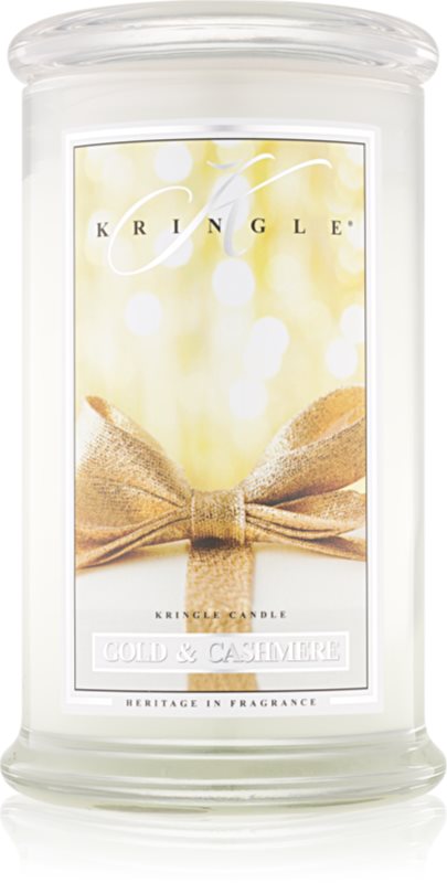 Kringle Candle Gold & Cashmere Scented Candle 624 g