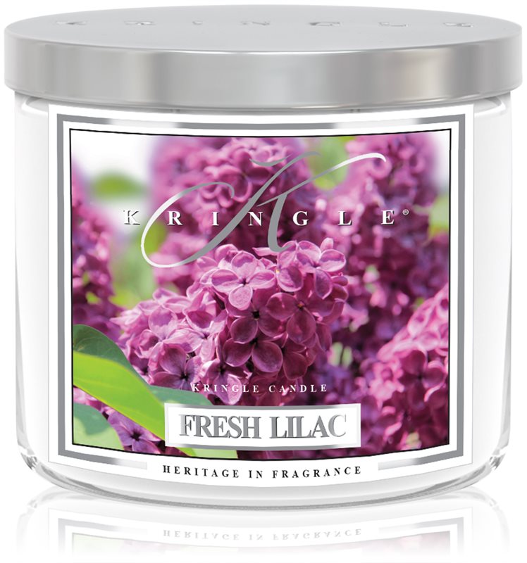 Kringle Candle Fresh Lilac vonná sviečka 411 g I.