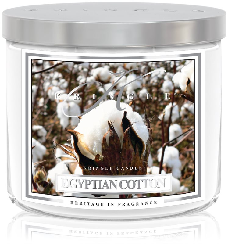 Kringle Candle Egyptian Cotton Geurkaars 411 gr I.
