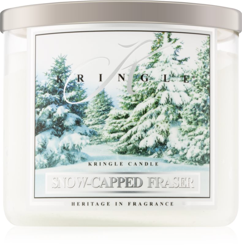Kringle Candle Snow Capped Fraser dišeča sveča 411 g I.