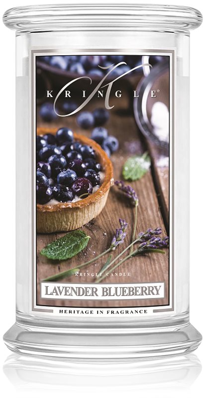 Kringle Candle Lavender Blueberry dišeča sveča 624 g