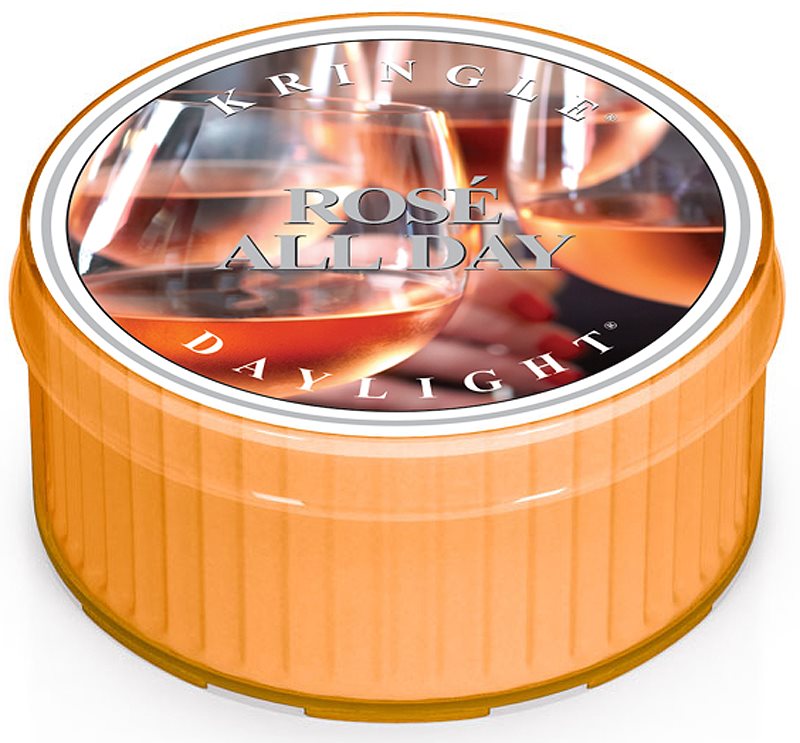 Kringle Candle Rosé All Day candela scaldavivande 42 g